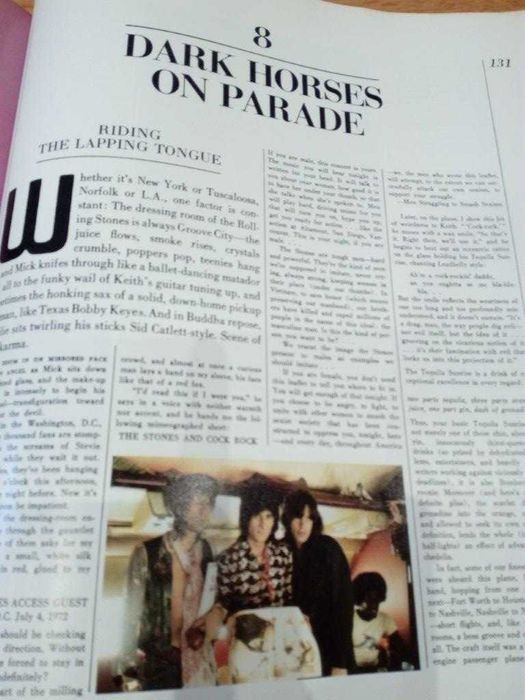 Rolling Stones - dois livros raros 1974 a 1981