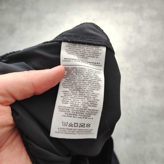 MĘSKIE Dresy Śliskie Cienkie Sportowe Trening Nike Dri-Fit Siłownia