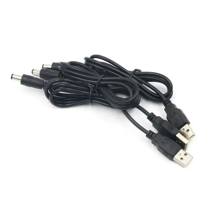 Кабель для роутера від повербанка з перетворювачем на 9V