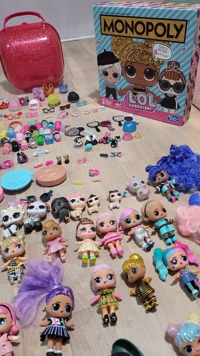 LOL SURPRISE Mega paczka laleczki akcesoria zwierzaki