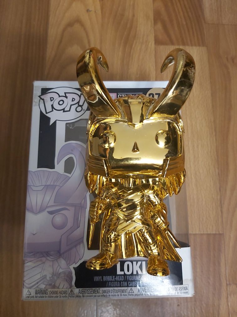 Золотые фигурки Funko Pop Marvel