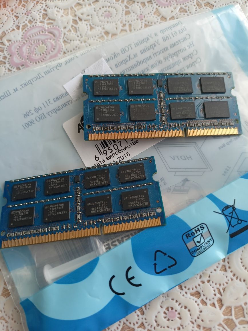 Память оперативная для ноутбука ddr3 2 gb