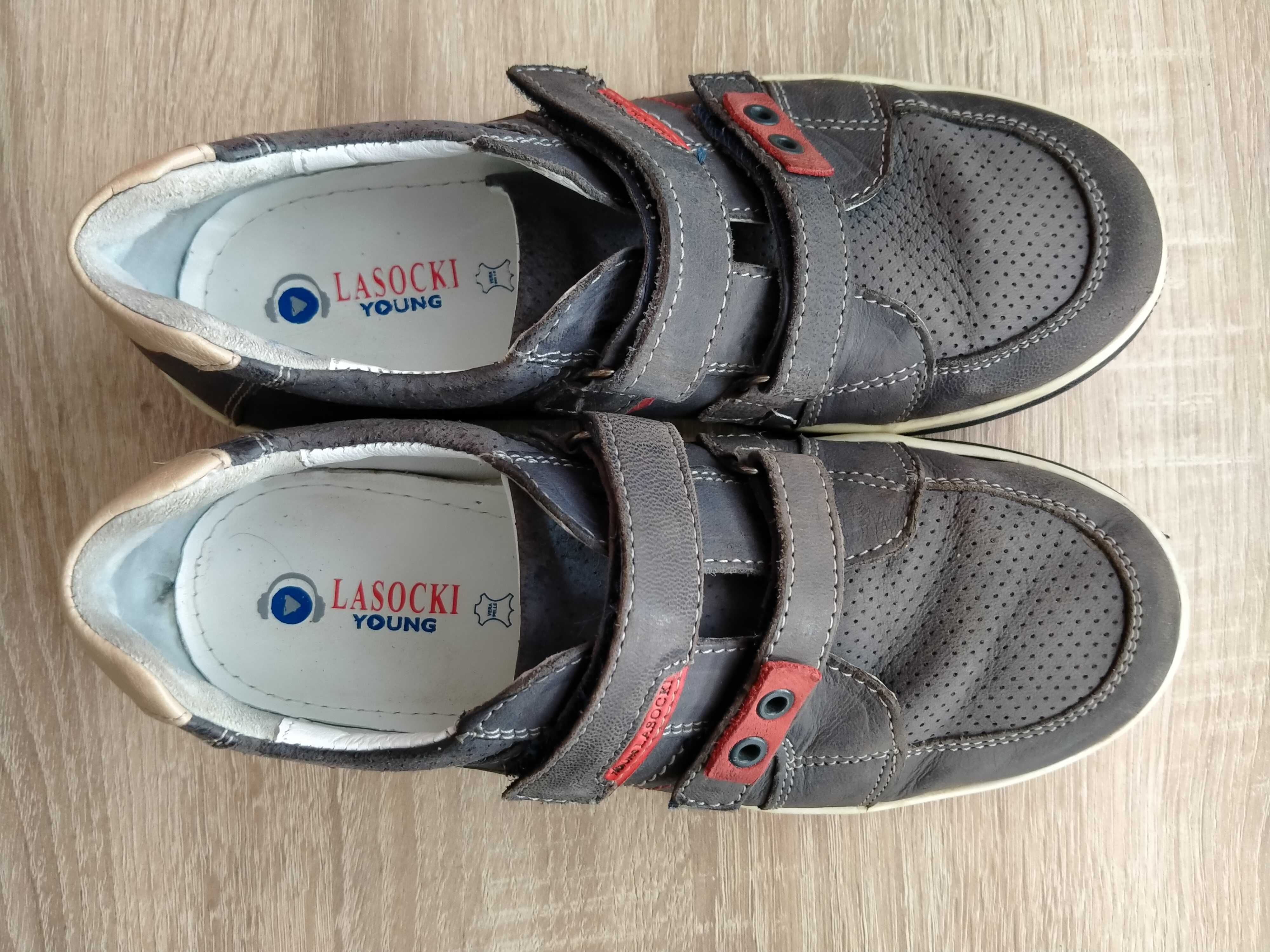 Buty chłopięce skórzane Lasocki rozm. 35