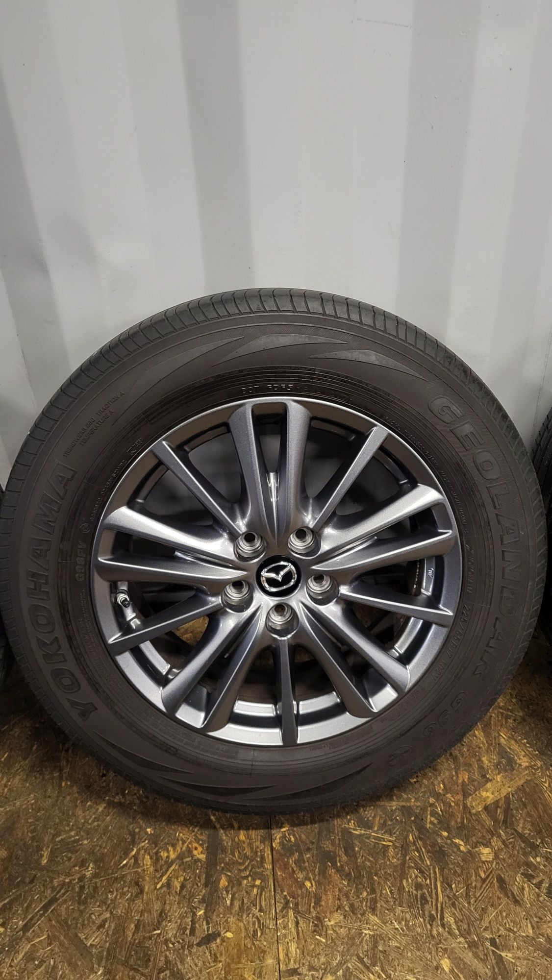 Alufelgi Mazda 17" 5x114,3 z oponami 225/65 R17 CX-5 CX-3 Honda CR-V