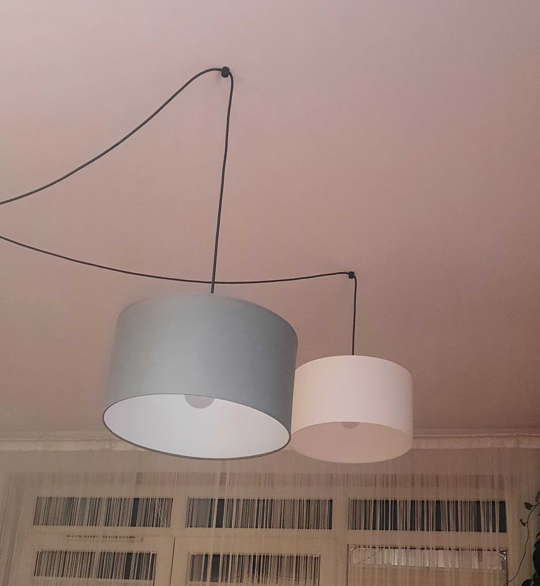 Lampa wisząca EMIBIG Lighting ROTO E27 3 abażury