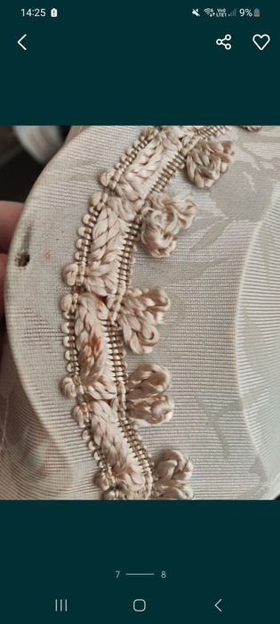 Duży starodawny klosz abażur do lampy antykŚrednica dolna 49cm
Średnic