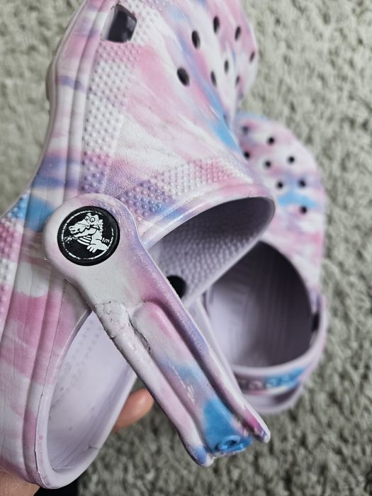 Crocs klapki sandały Crocsy j2 33 34 sandałki dla dziewczynki