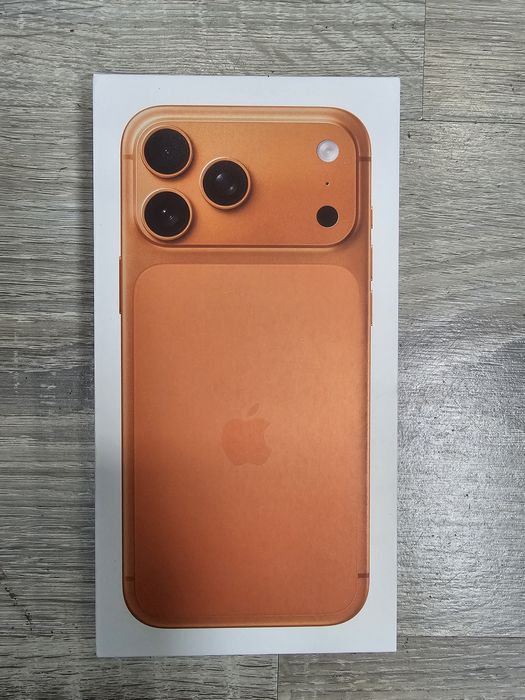 Apple iphone 17 pro max cosmic orange 256gb novo selado