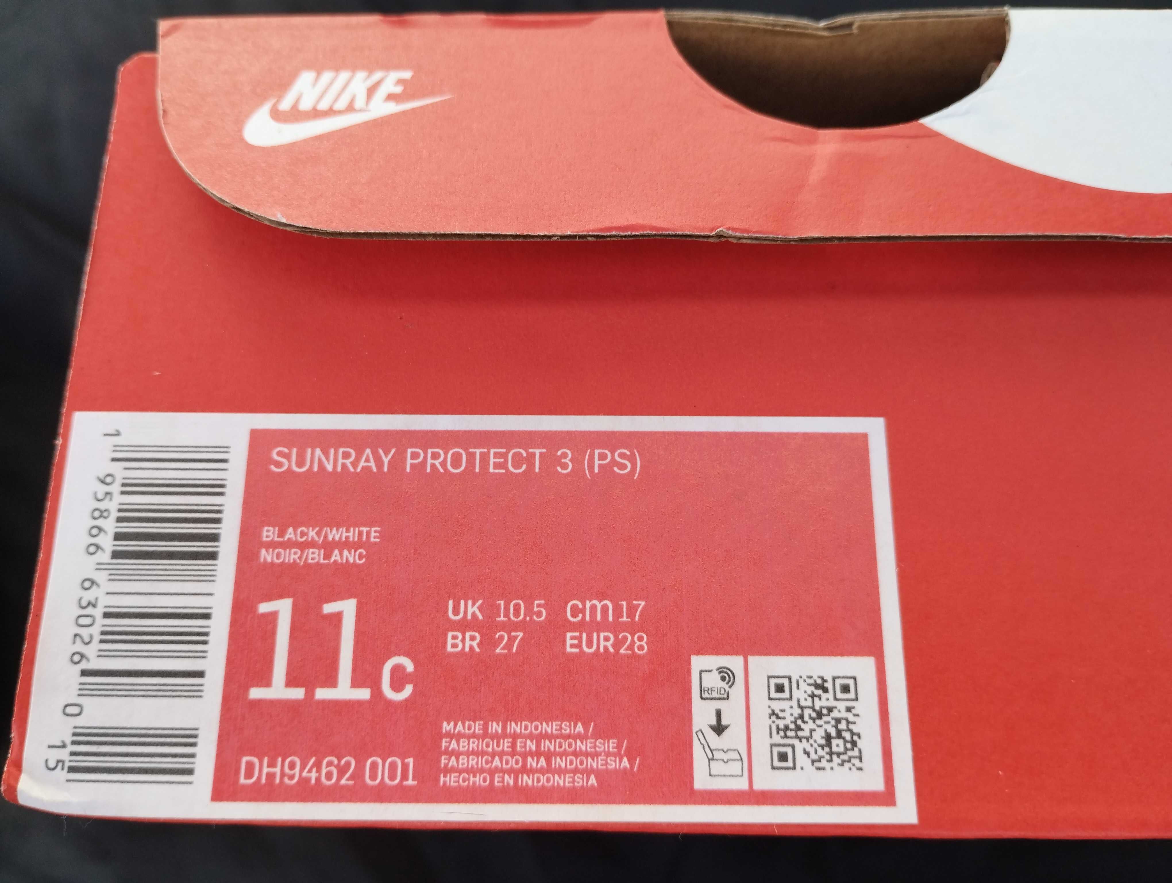 Sandałki Nike sunprotec 3 rozmiar 28, stan bardzo dobry+