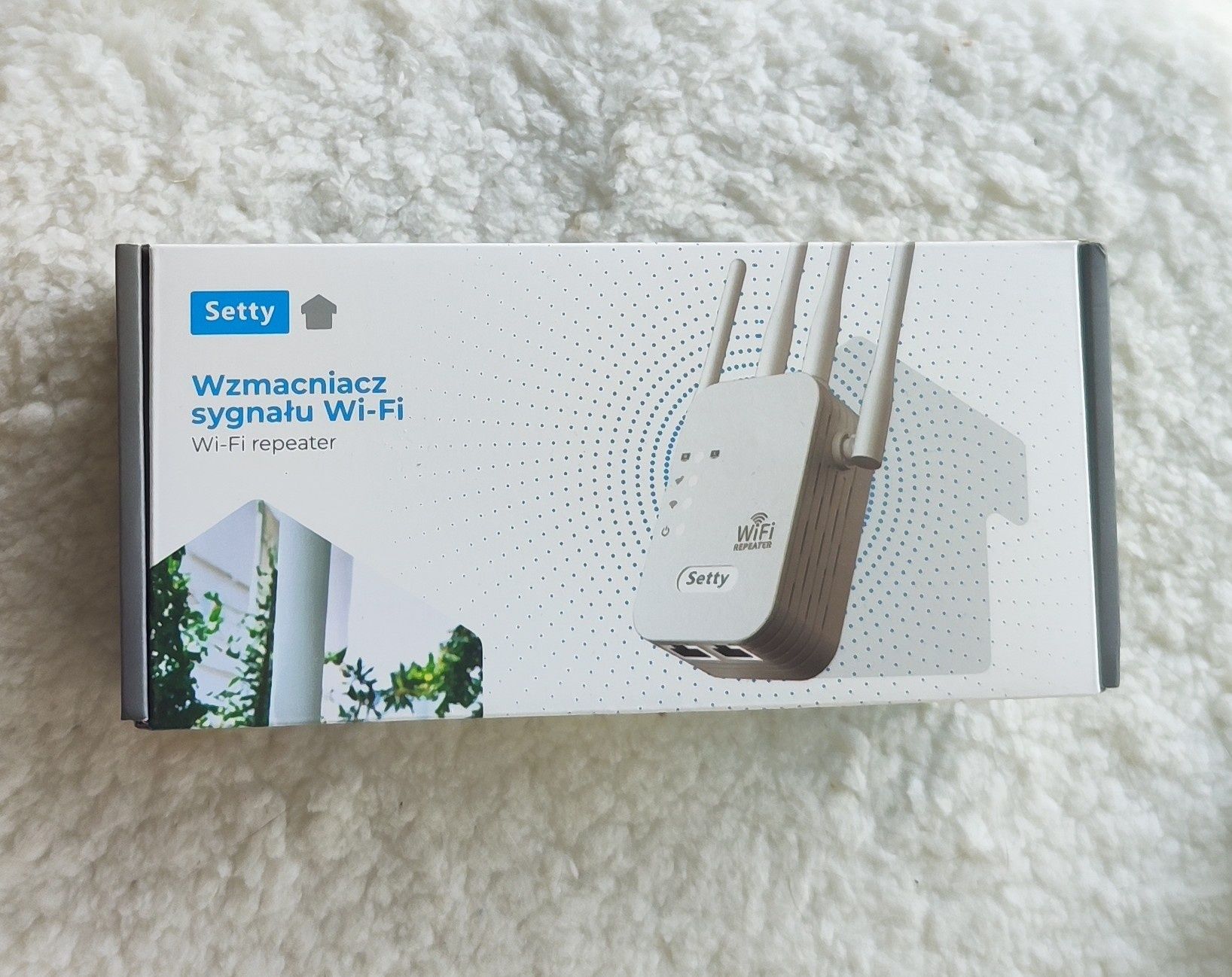 Setty wzmacniacz sygnału wi-fi nowy