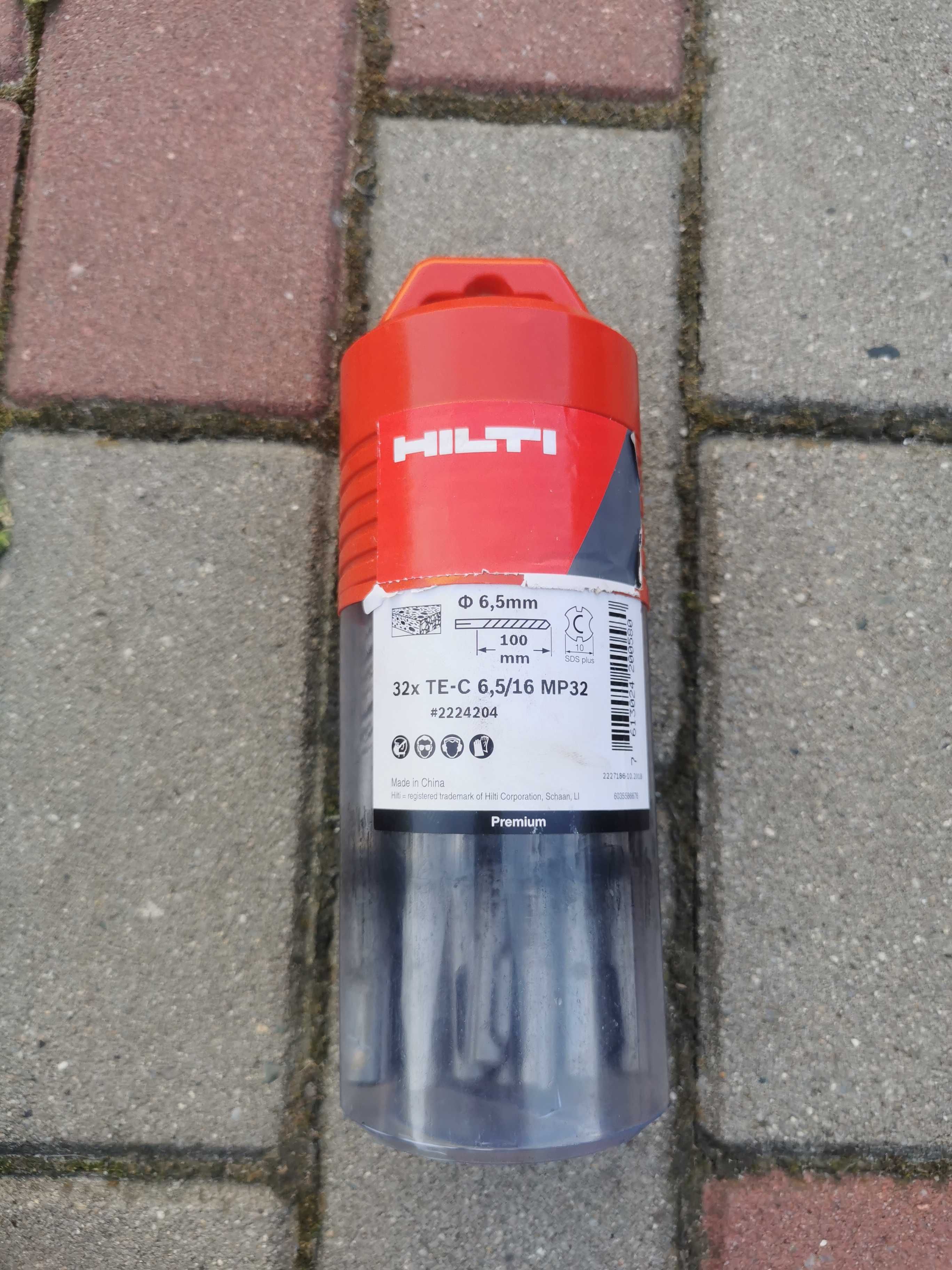 Metryczne wiertło udarowe Hilti TE-C (SDS PLUS) 6.5x160