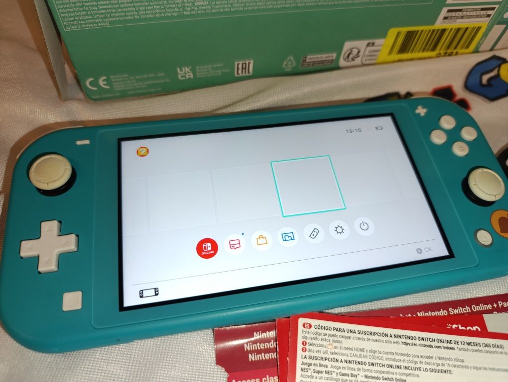 Konsola Nintendo Switch Lite edycja Animal Crossing ładny stan sprawna