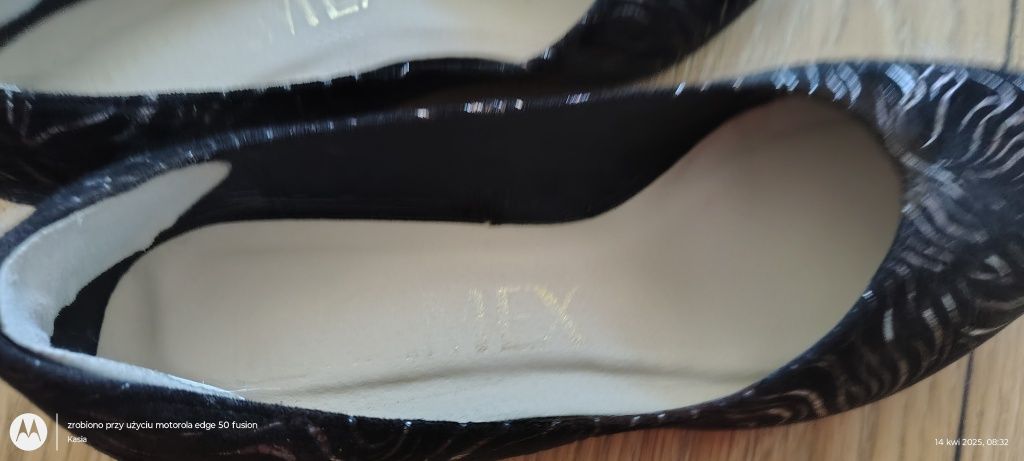 Buty czarne wiosenne