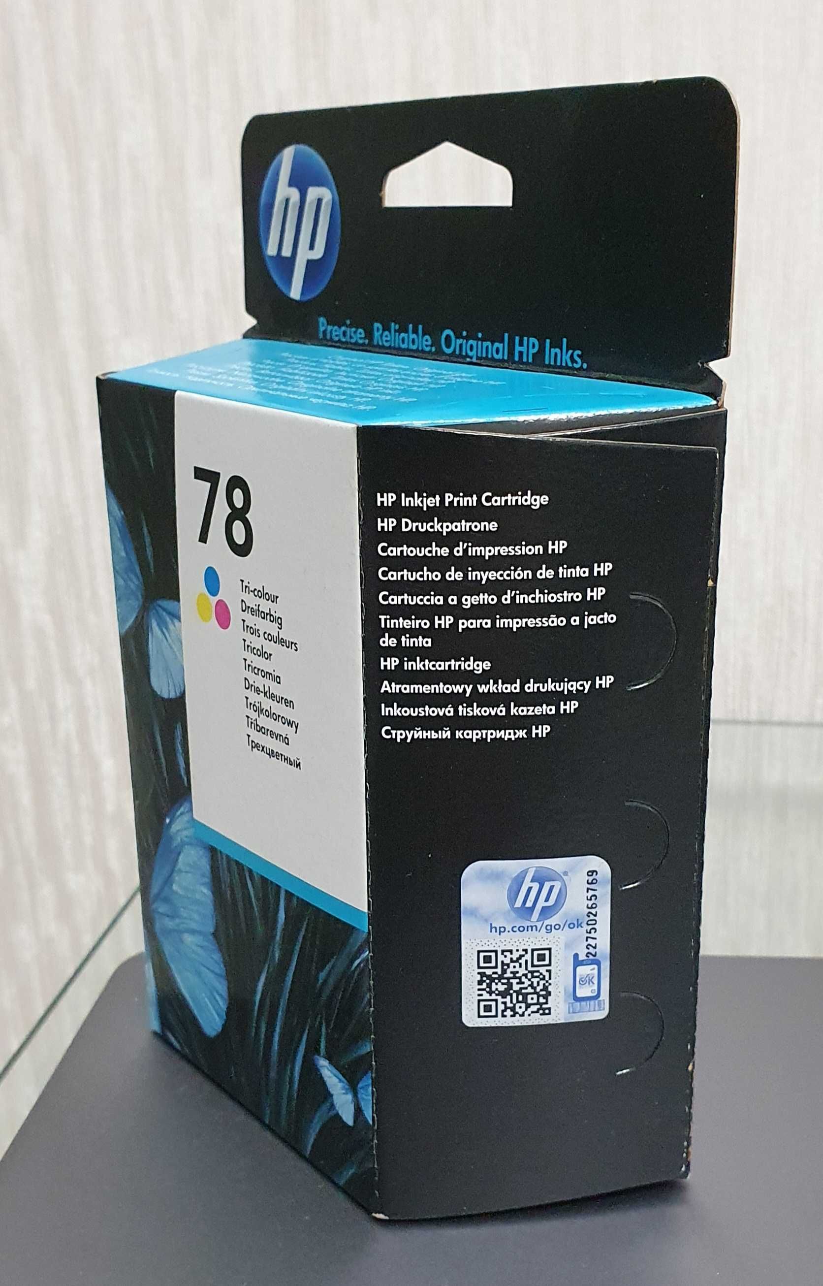 Картридж HP 78 C6578D TRI-COLOR Original Singapur