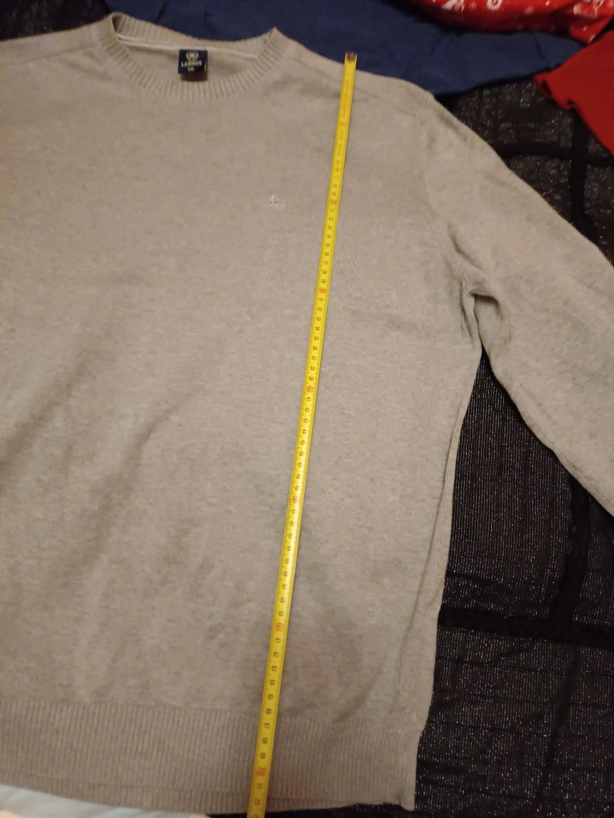 Sweter XXL LERROS dopasowany meski