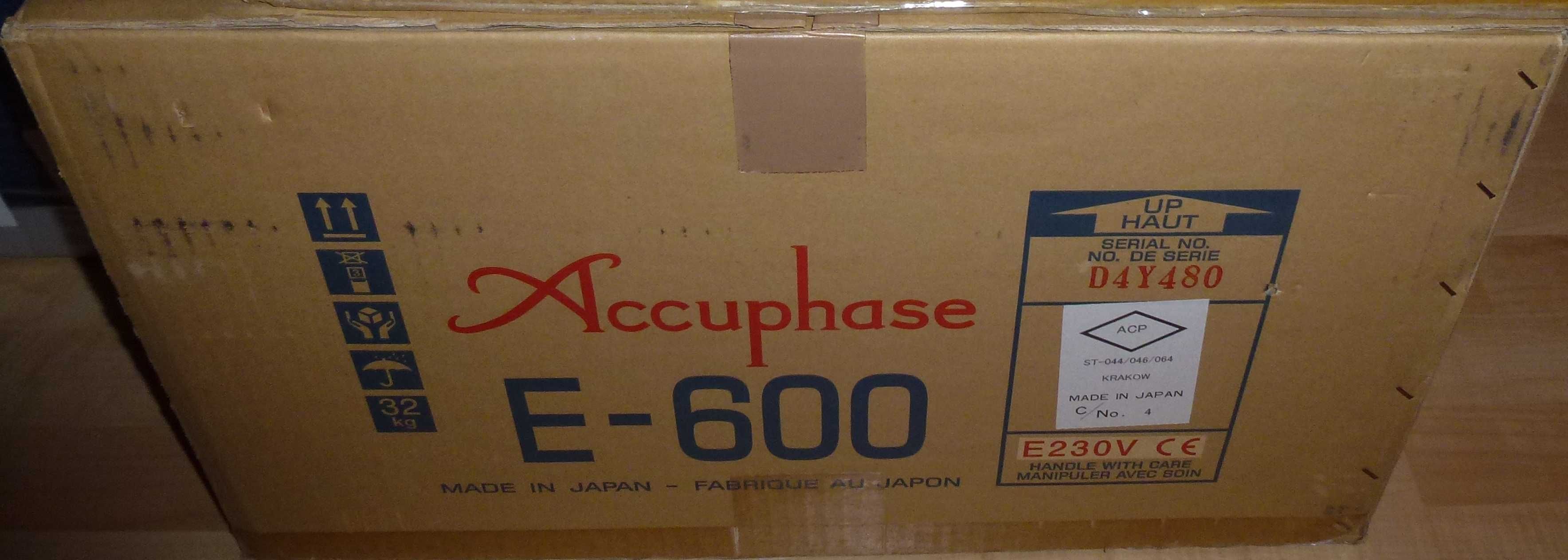 Wzmacniacz Accuphase E-600 czysta klasa A jak nowy swiezo po serwisie