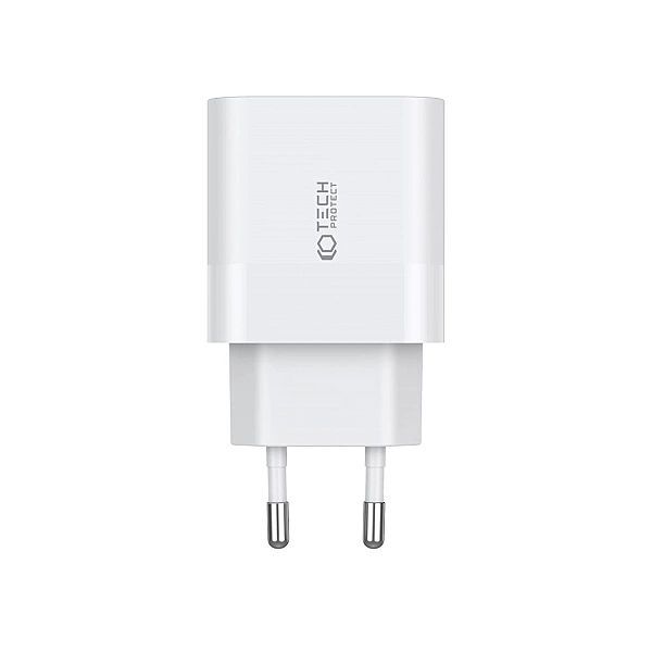 Tech-protect C20w 2-port Network Charger Pd20w White