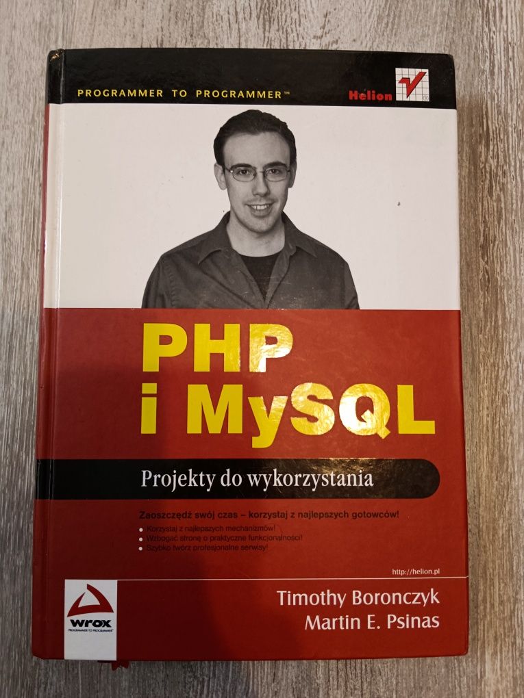 Książka specjalistyczna informatyka technologia PHP i MySQL