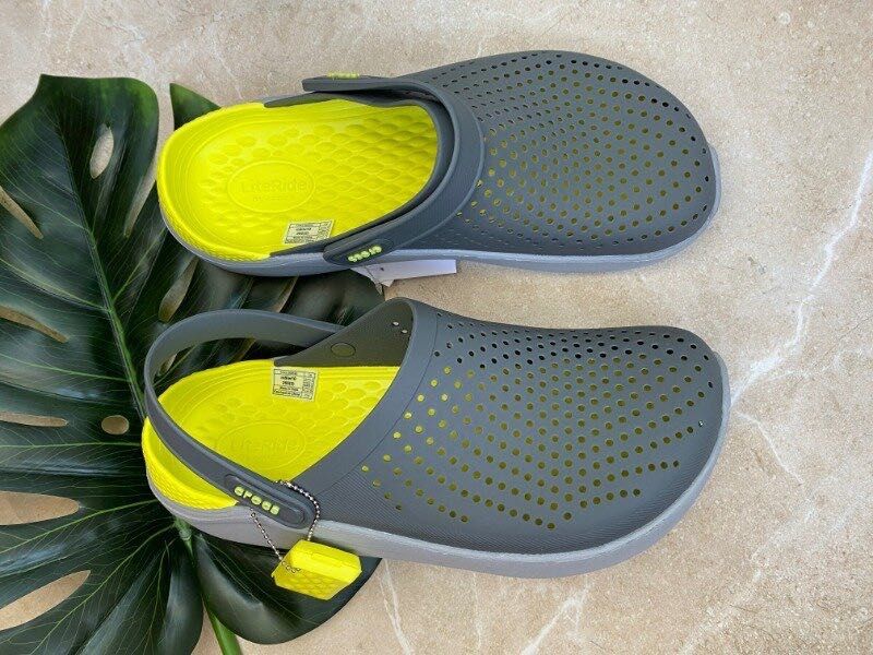 Crocs literide сірі, розмір 40 – ідеальні для активного способу життя