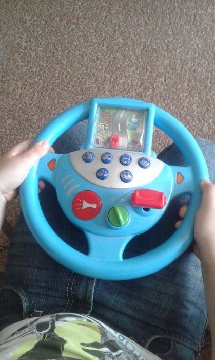 Музичний руль, игрушки для мальчика