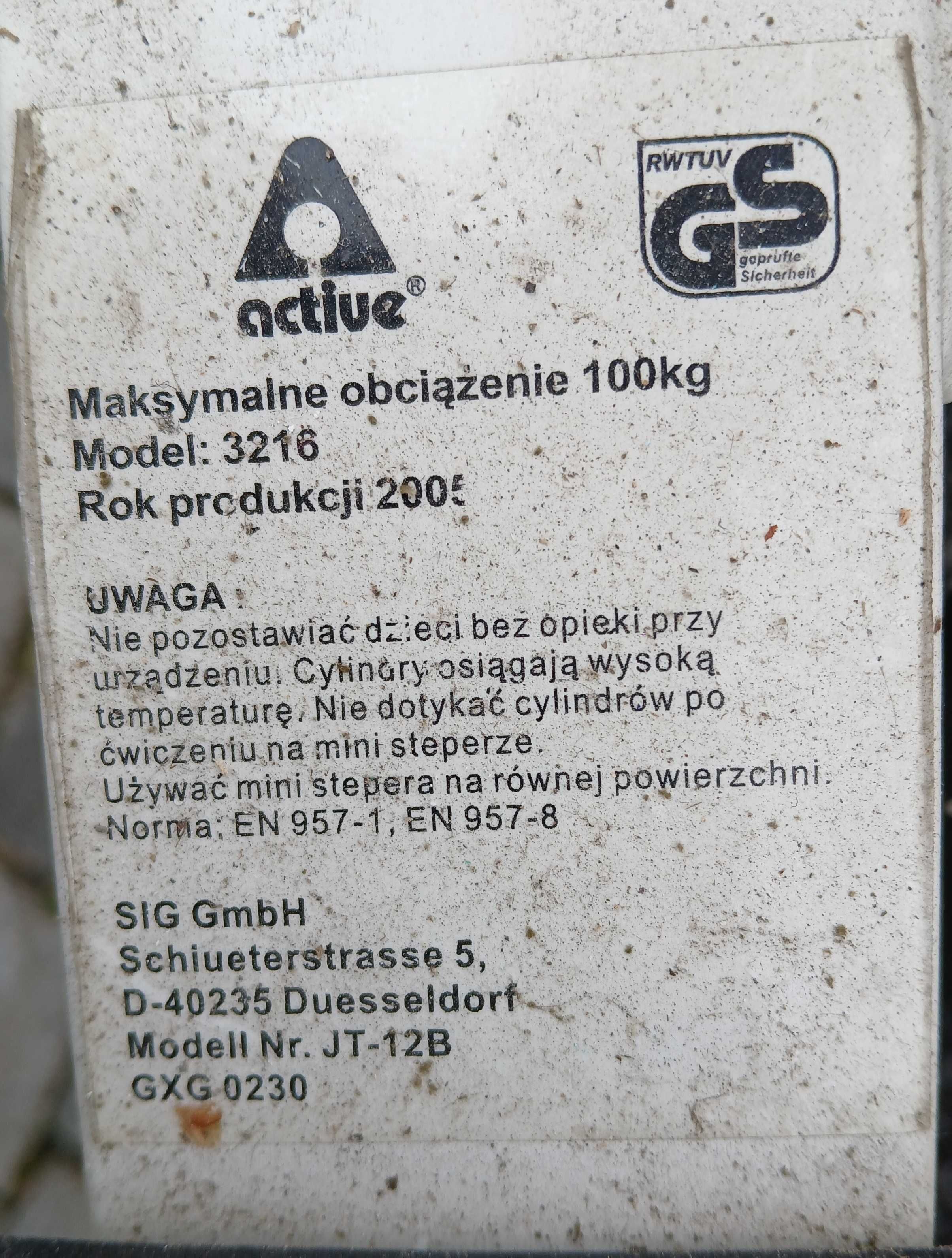 Stepper Active 100 kg do naprawy