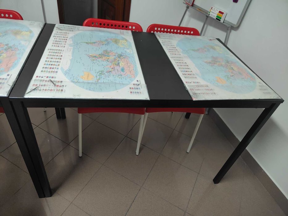 Mesas pretas de madeira Ikea