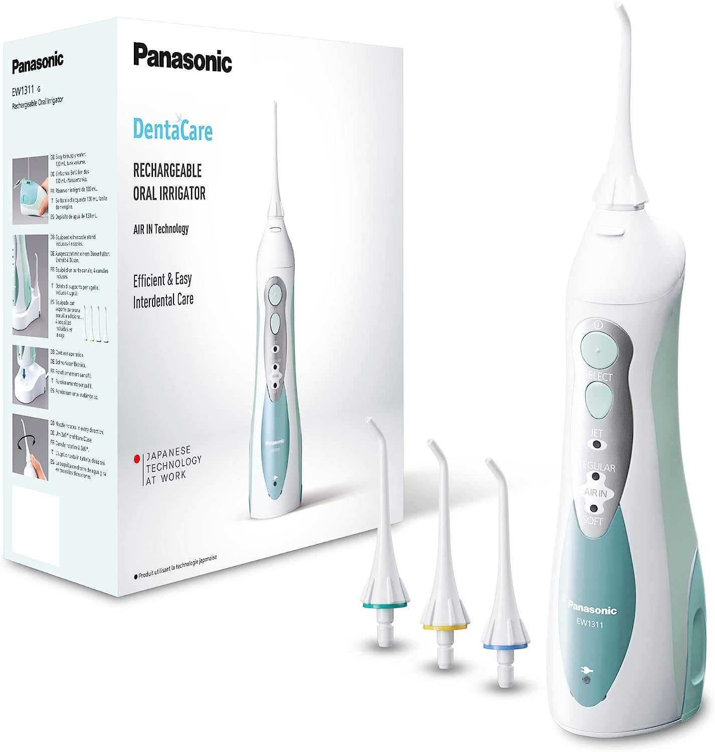 Irygator Panasonic DentaCare EW1311 bezprzewodowy biały