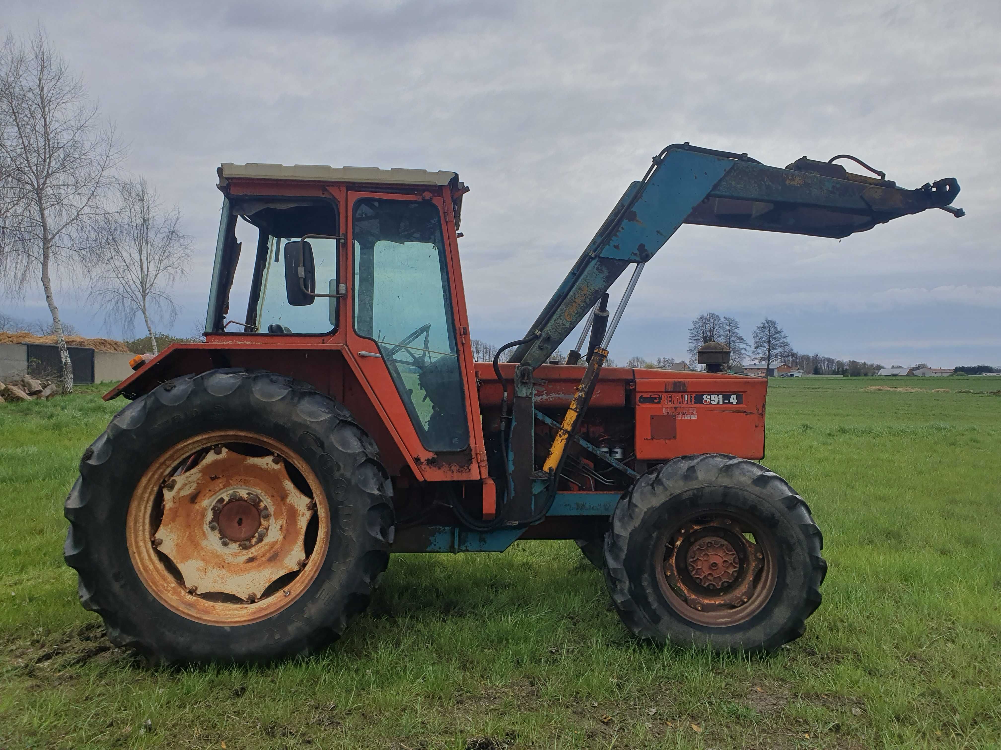 Traktor Renault 891-4 nie zetor ,paszowóz