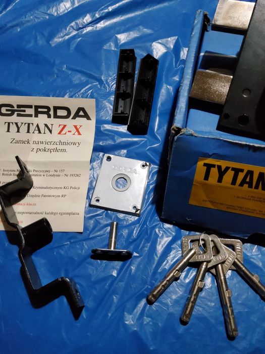 Zamek Gerda Tytan zx NOS.