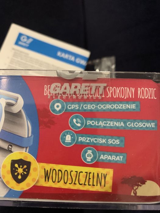 Smartwatch zegarek Garett kids sweet 2 czarny . Wodoszczelny