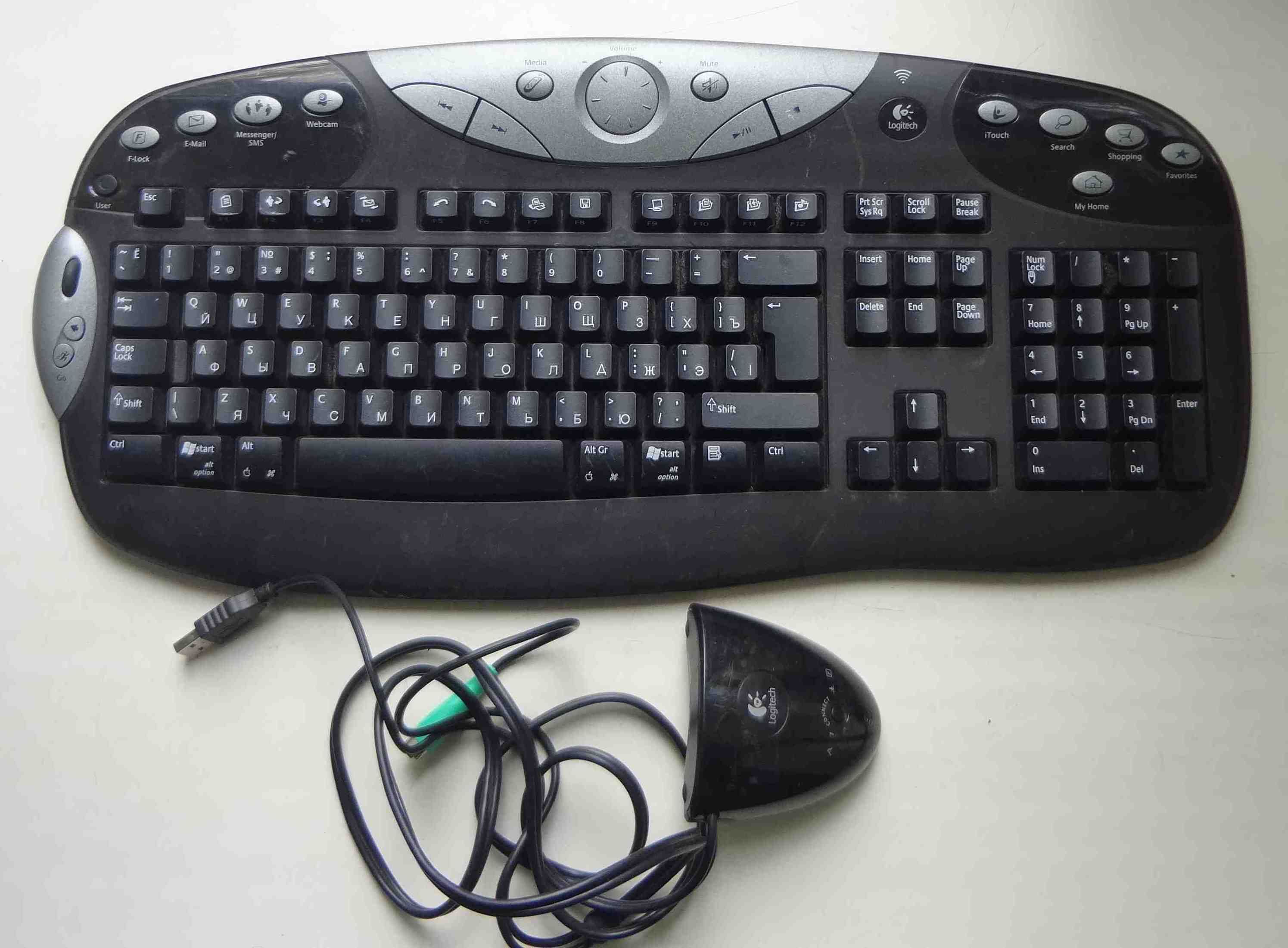 Logitech Y-RJ20 игровая беспроводная клавиатура