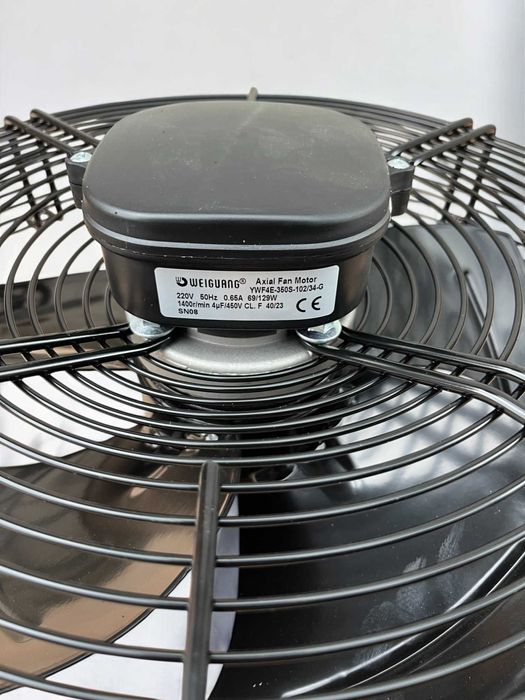 Новый вентилятор осевой осьовий Weiguang 350 крыльчатка мотор