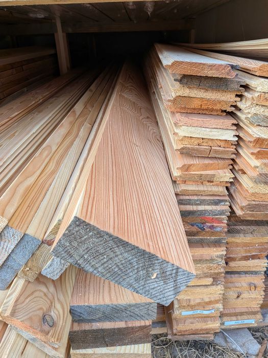 Kantówka strugana Modrzew 45x(45mm -170mm)drewno konstrukcyjne, legary