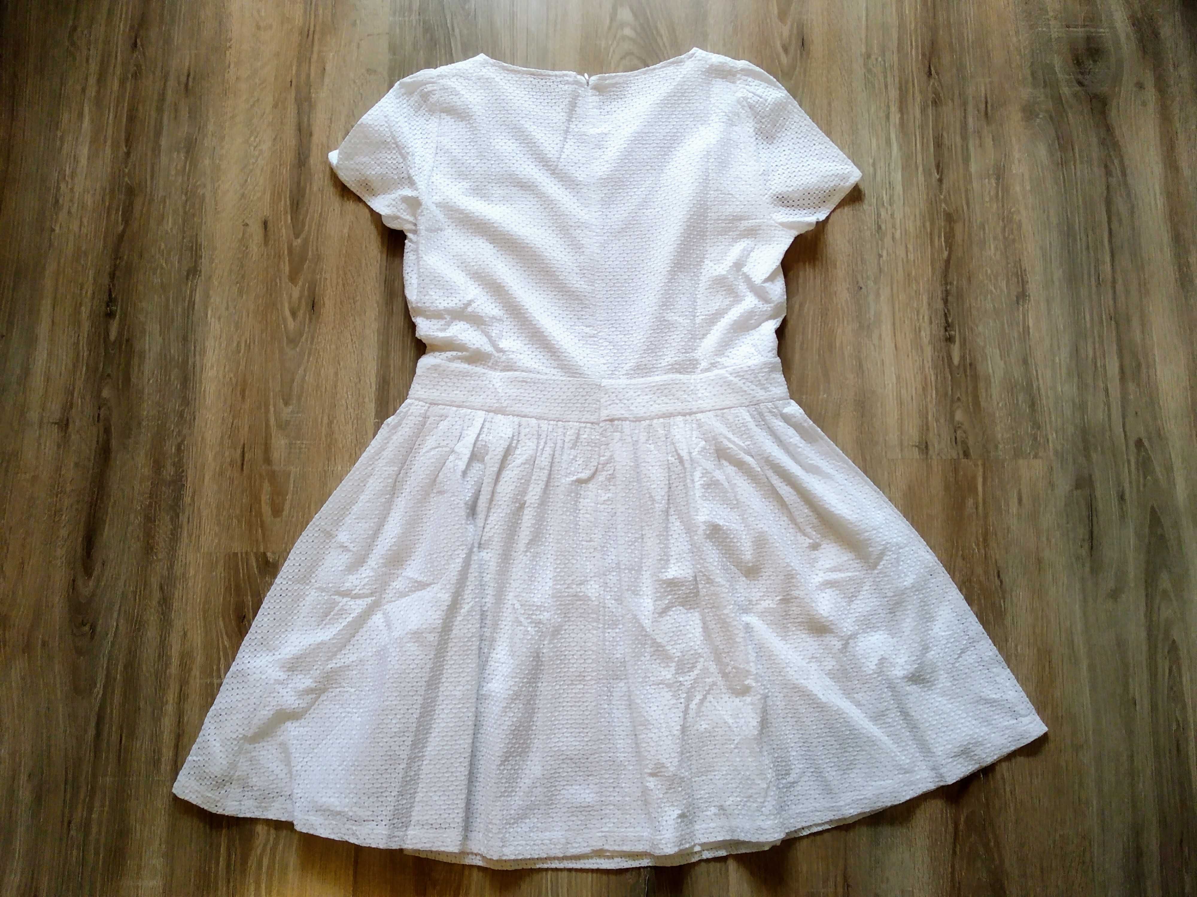 Krótka Biała Sukienka La Redoute Rozmiar 34