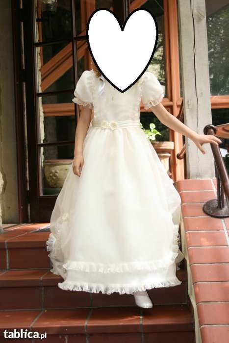 SUKIENKA komunijna+gratis bolerko