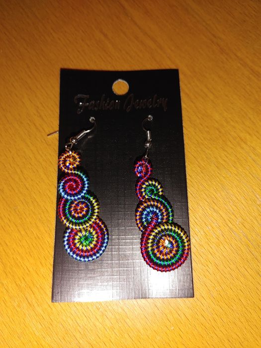 Kolczyki ręcznie robione