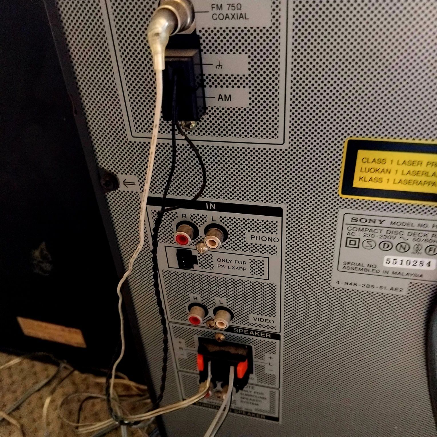 Wieża,Sony LBT-D117 Cd ,,kasety 2 kieszenie ,Radio