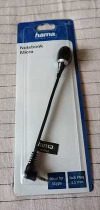 mikrofon, HAMA 57152, jack 3,5mm, notebook