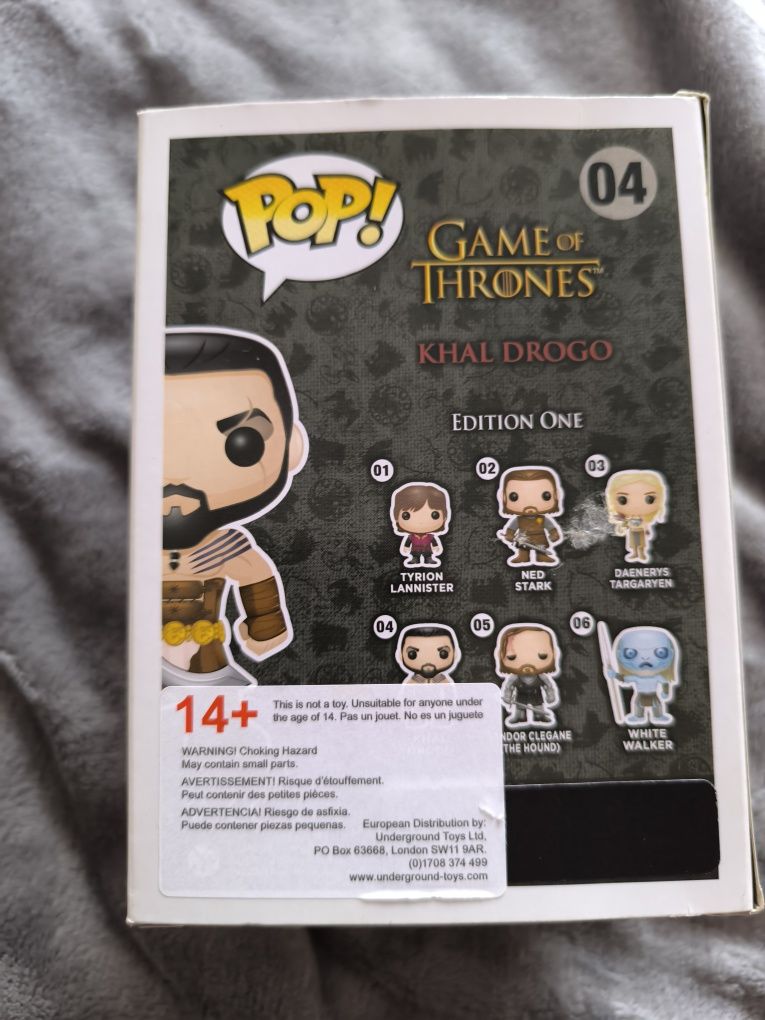 Funko Pop! Khal Drogo Gra o tron 04