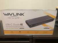 Dock station WAVLINK Windows e Mac (Dual screen 4K para M1)