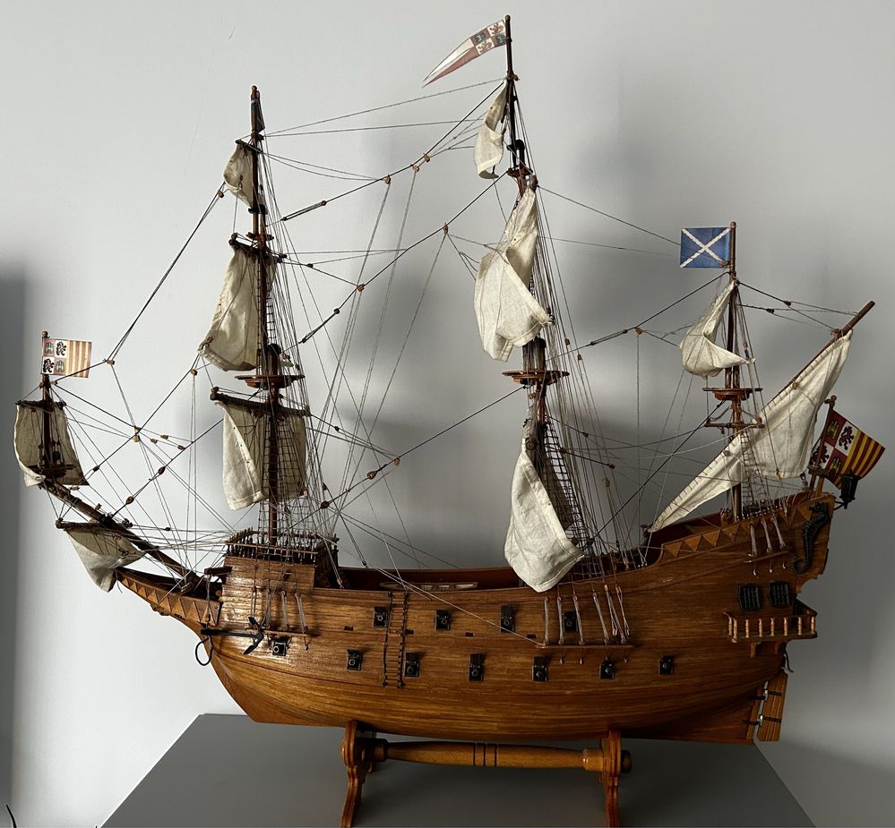 Model statku Galeon San Juan Bautista DeAgostini