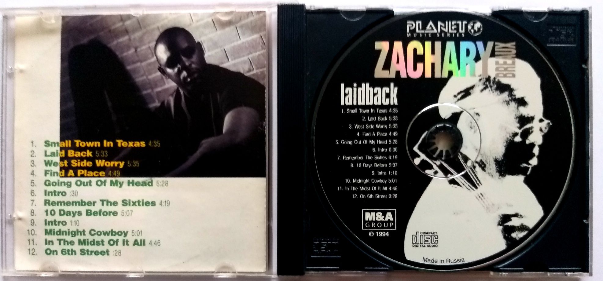 Zachary Breaux Laidback 1994r