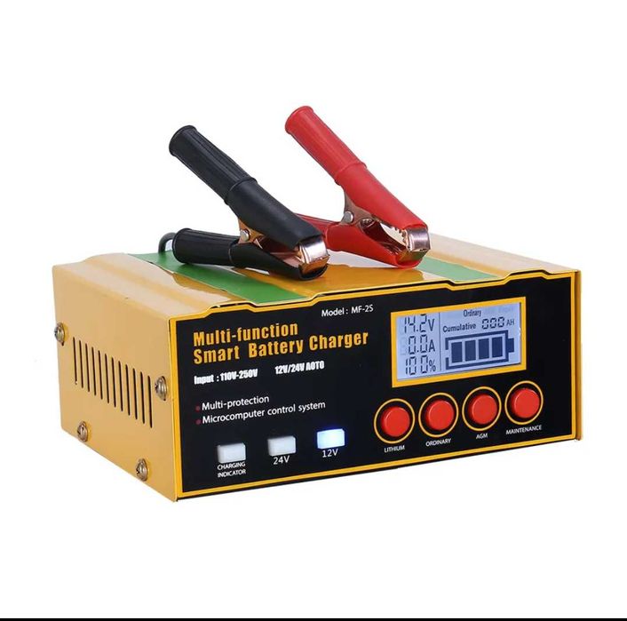 Зарядное устройство аккумулятора 12В - 12А/24В  - 7,5А