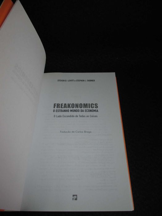 Livro Freakonomics O Estranho Mundo da Economia