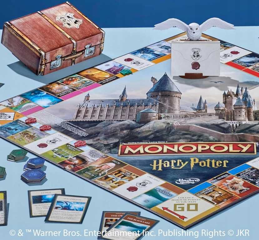 Gra planszowa Monopoly Harry Potter Hasbro - wersja WŁOSKA !!!