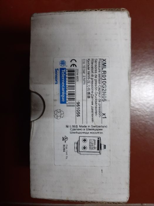 Sensor de Pressão NPN XMLR010G2N05 Schneider