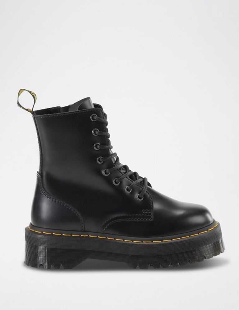 Botins Dr. Martens com plataforma em couro Jadon