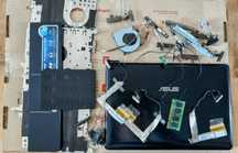 запчасти ASUS PC 1215 разборка ноутбук нетбук модуль оперативка петли