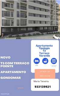Comprar Excelente Apartamento T3 /Terraço a Poente Gondomar