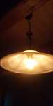 Lampy komplet. 4 sztuki.Szklane klosze. Solidne,klasyczne.